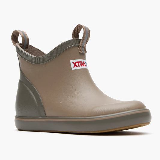 Earth Brown Ankle Deck Boot | Youth| Boys