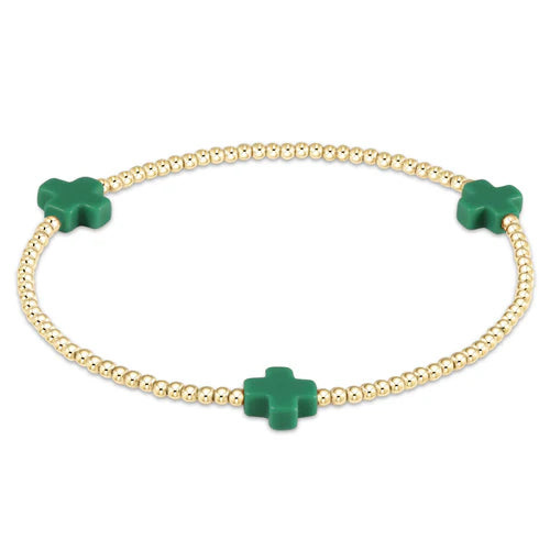 Signature Cross Gold 3mm | egirl | enewton