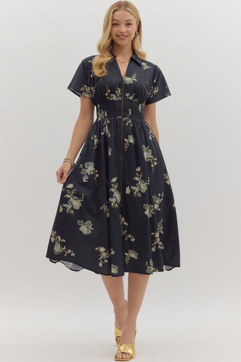 Paisley Petal Dress