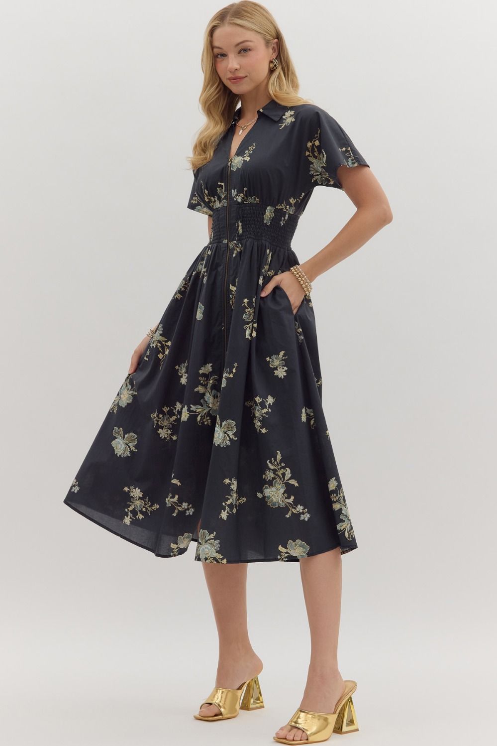 Paisley Petal Dress