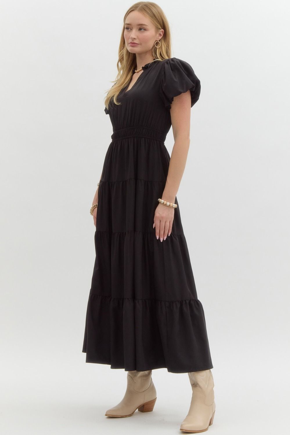 FlutterBelle Midi Dress