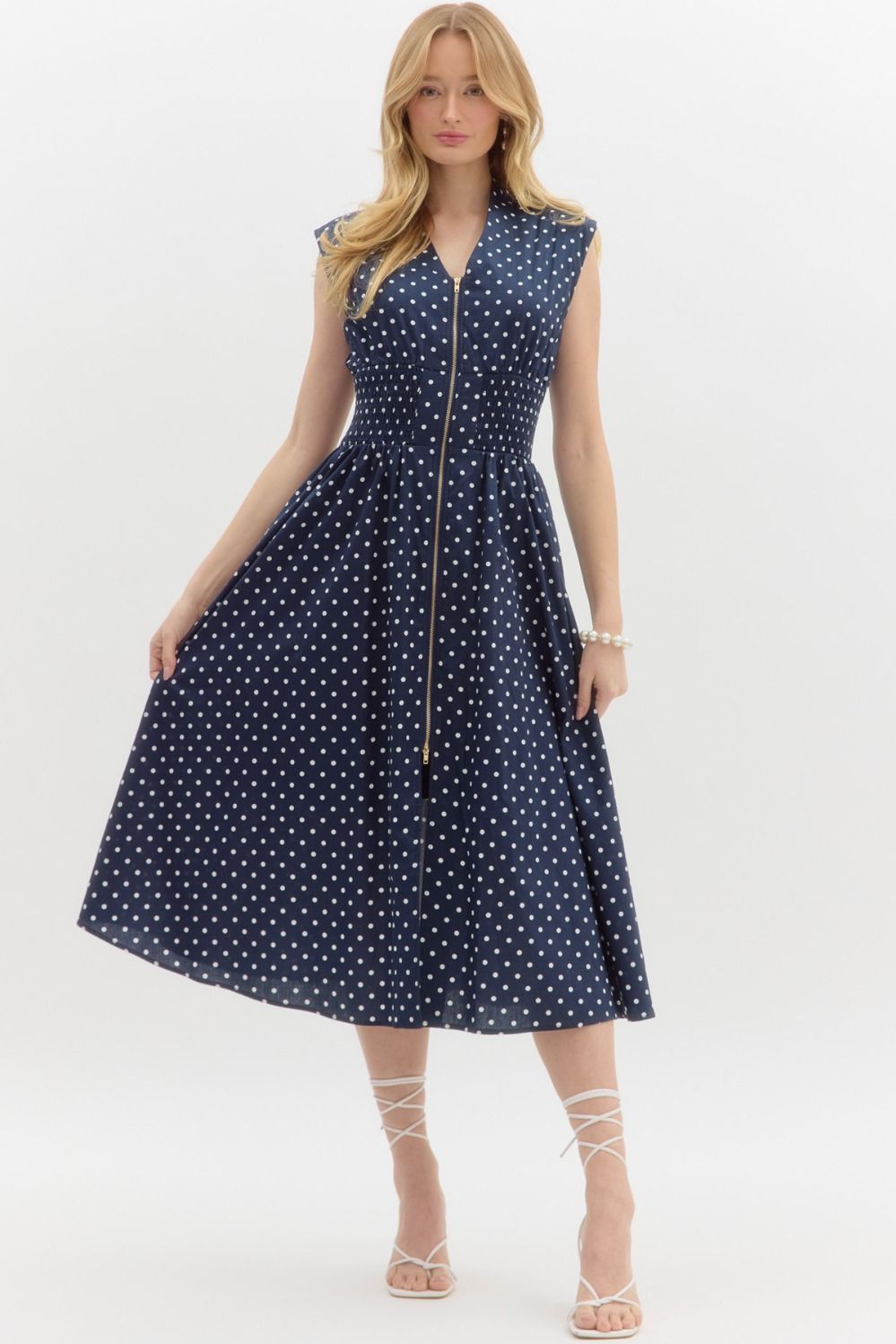 Dotty Darling Midi Dress