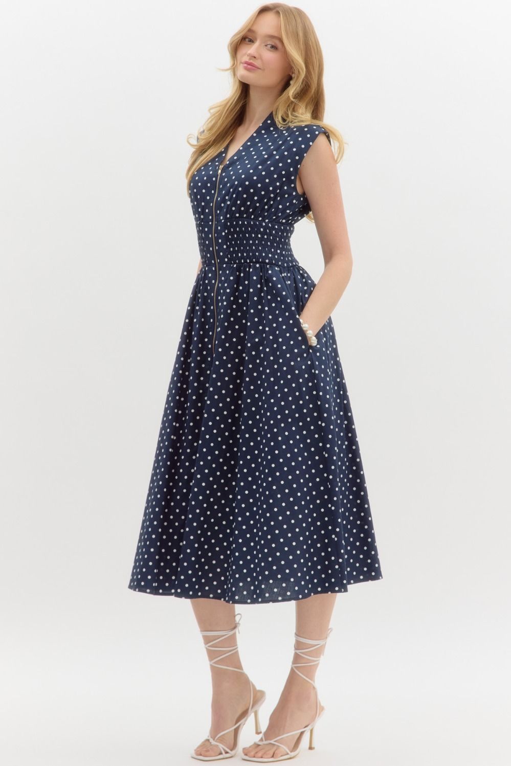 Dotty Darling Midi Dress