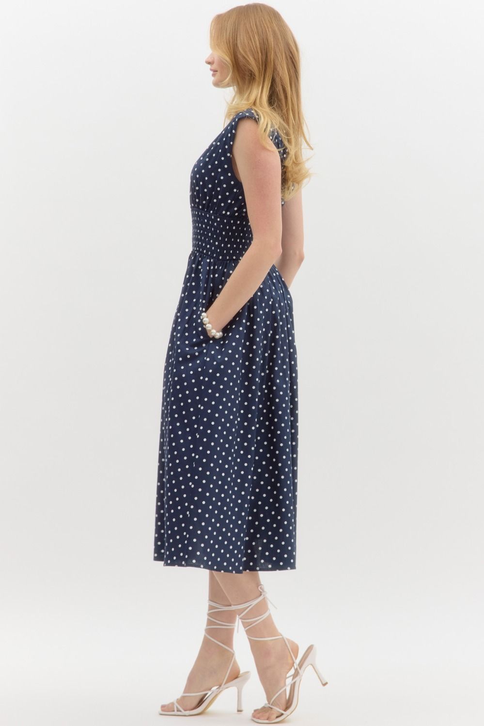 Dotty Darling Midi Dress