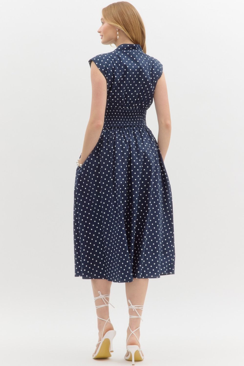 Dotty Darling Midi Dress