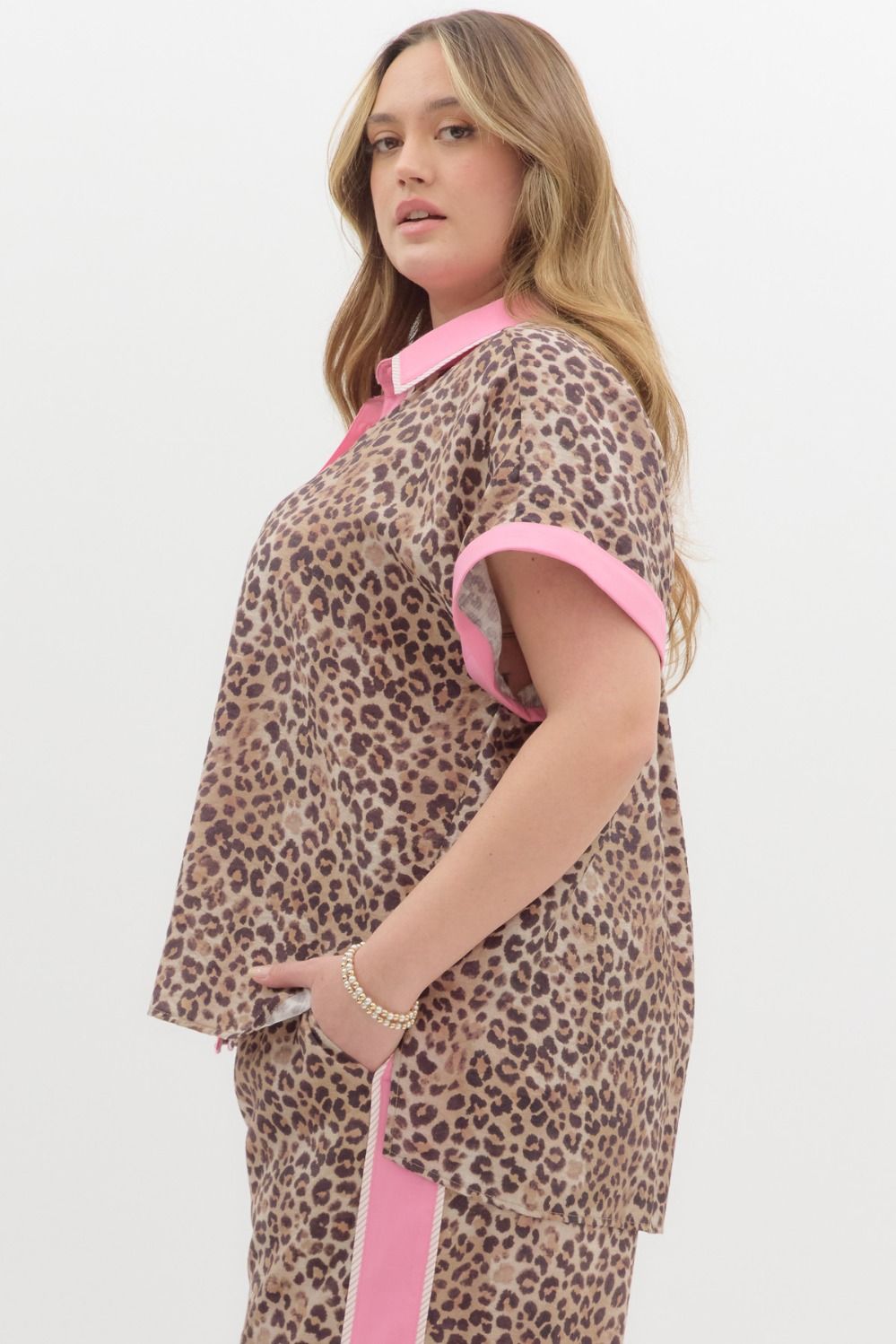 Loving In Leopard Top