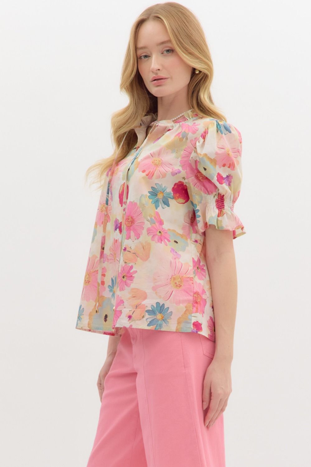 The Blossom Tie Top