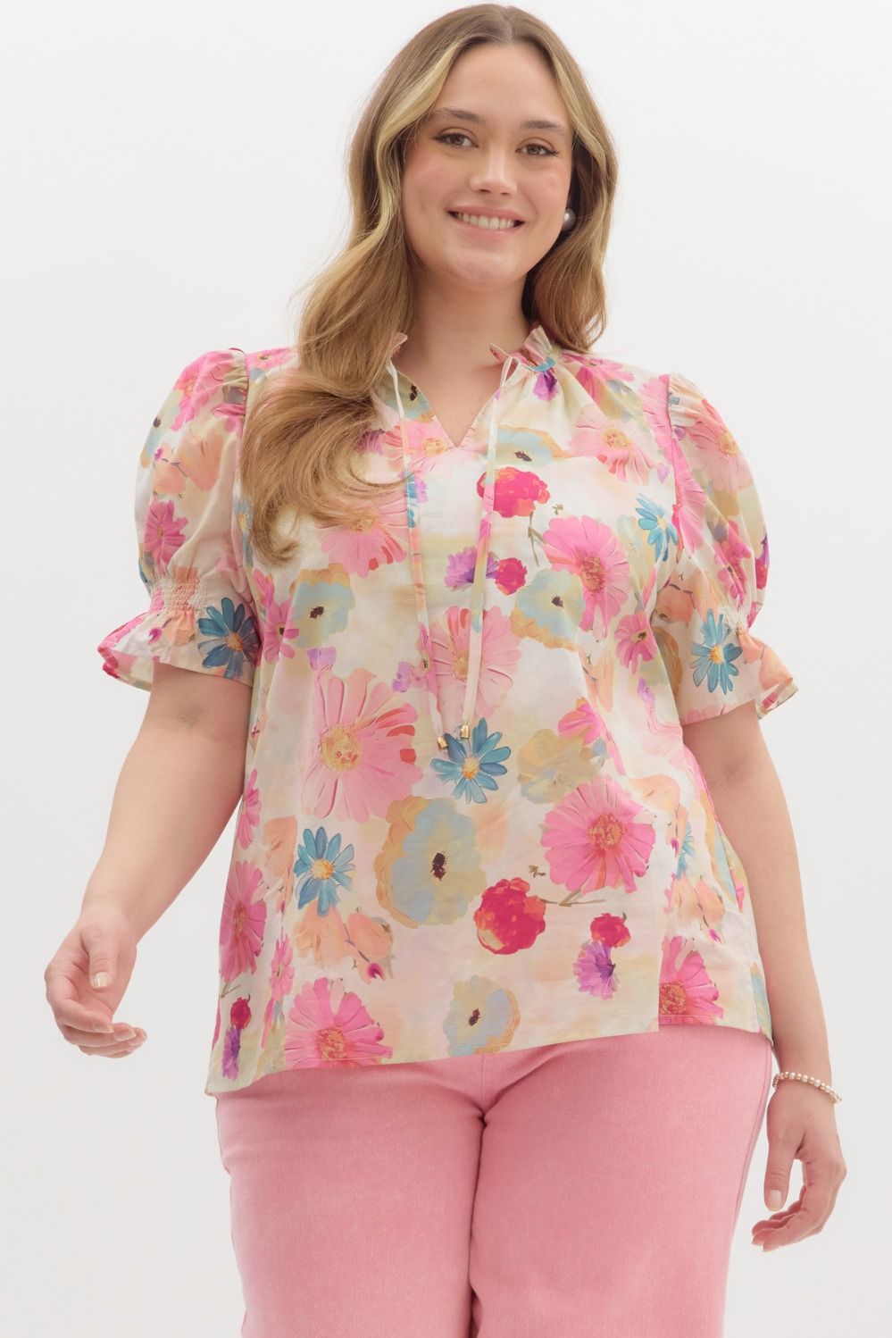 The Blossom Tie Top
