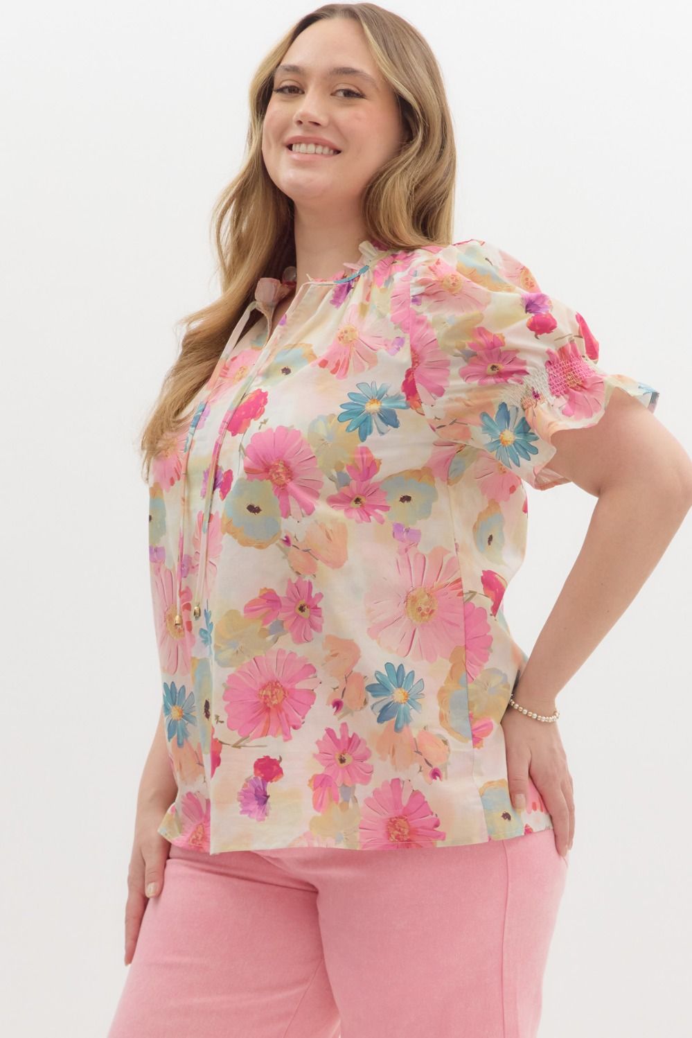 The Blossom Tie Top