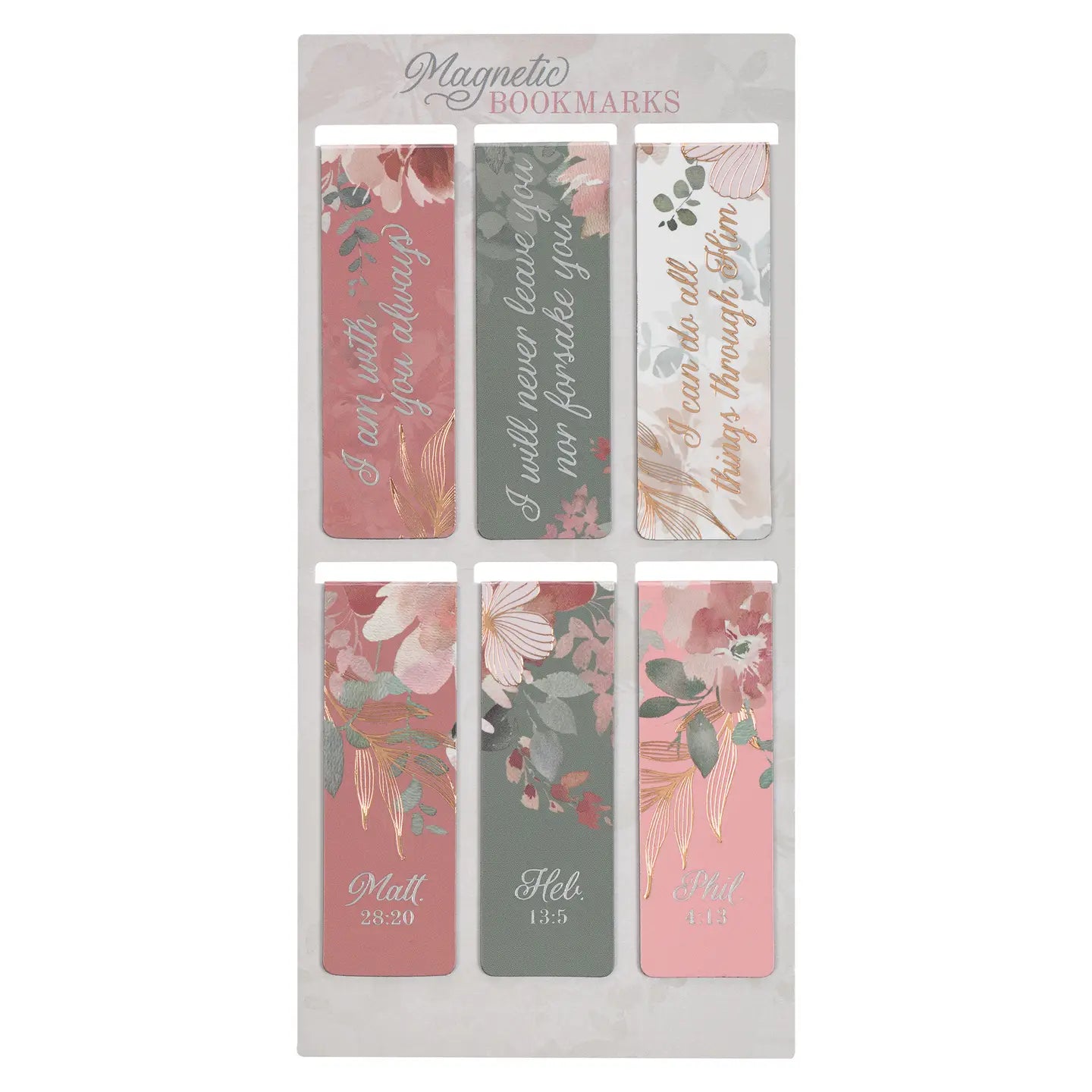 Magnetic Bookmark Set of 6