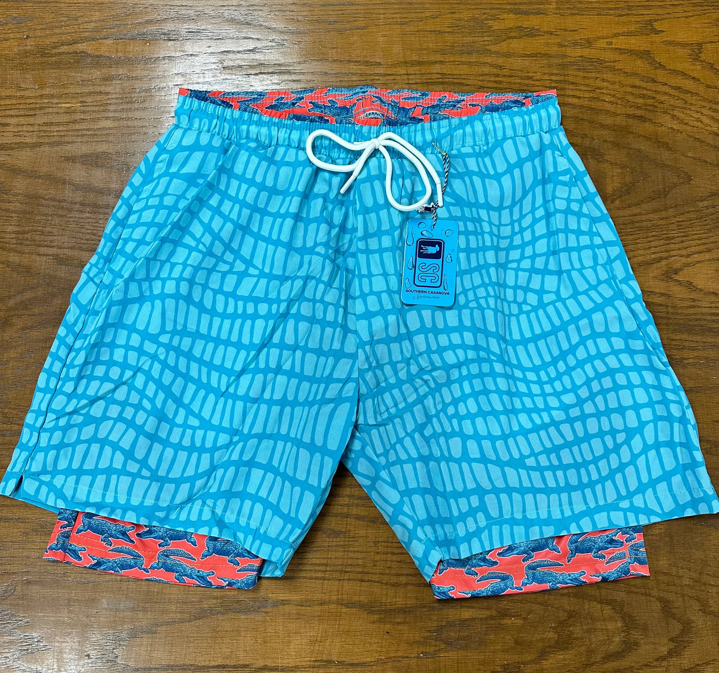 Gator Bait Swim Trunk | Southern Casanova
