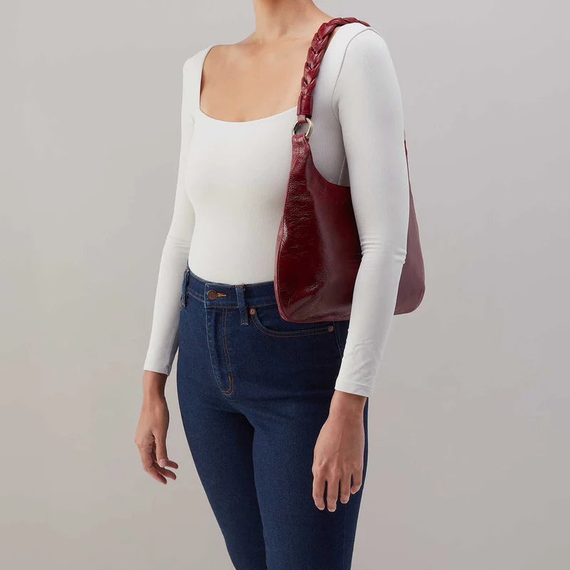 Madison Shoulder Bag | Aniline Gloss Leather | HOBO