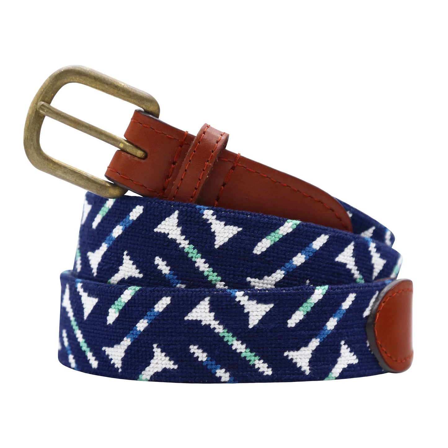 Golf Tee Pattern Belt