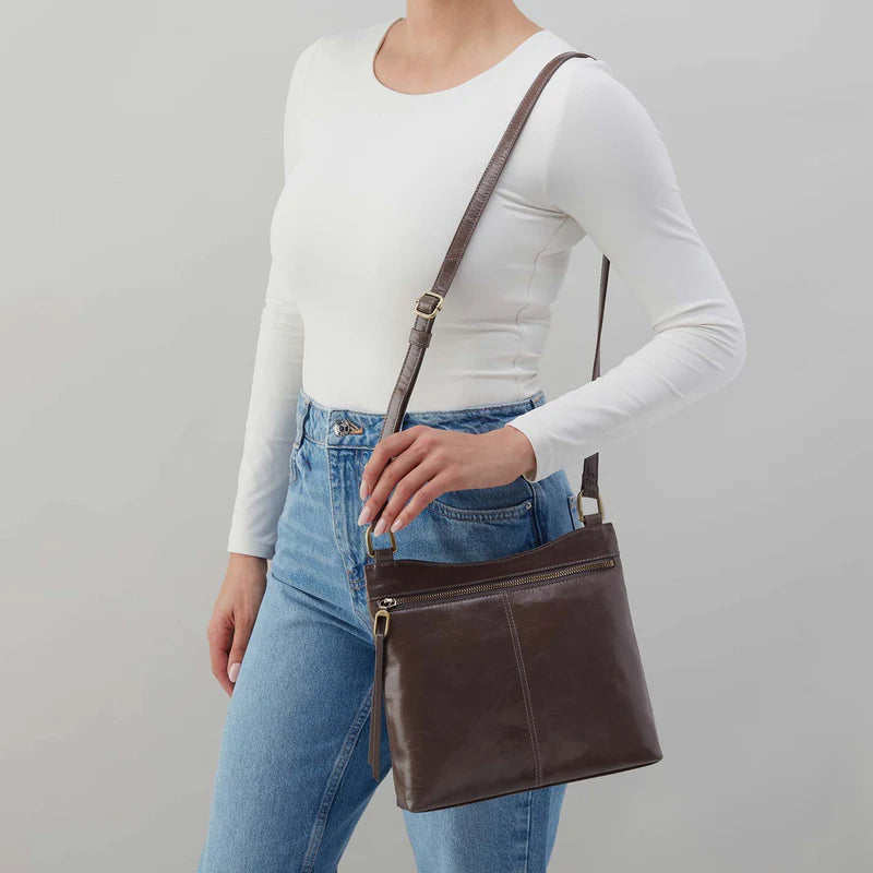 Cambel Crossbody | Polished Leather | HOBO