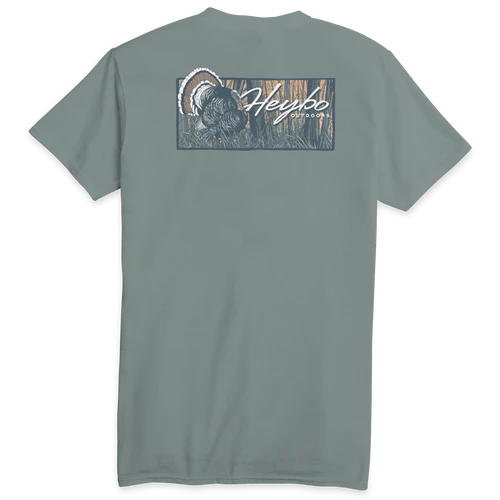 Turkey Strutting Short Sleeve Tee | Heybo