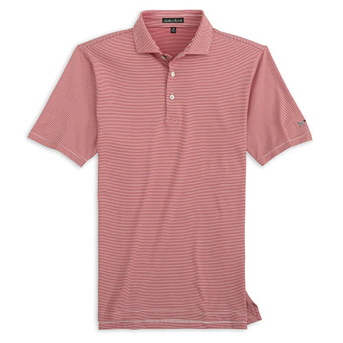 Hinton Stripe Performance Polo