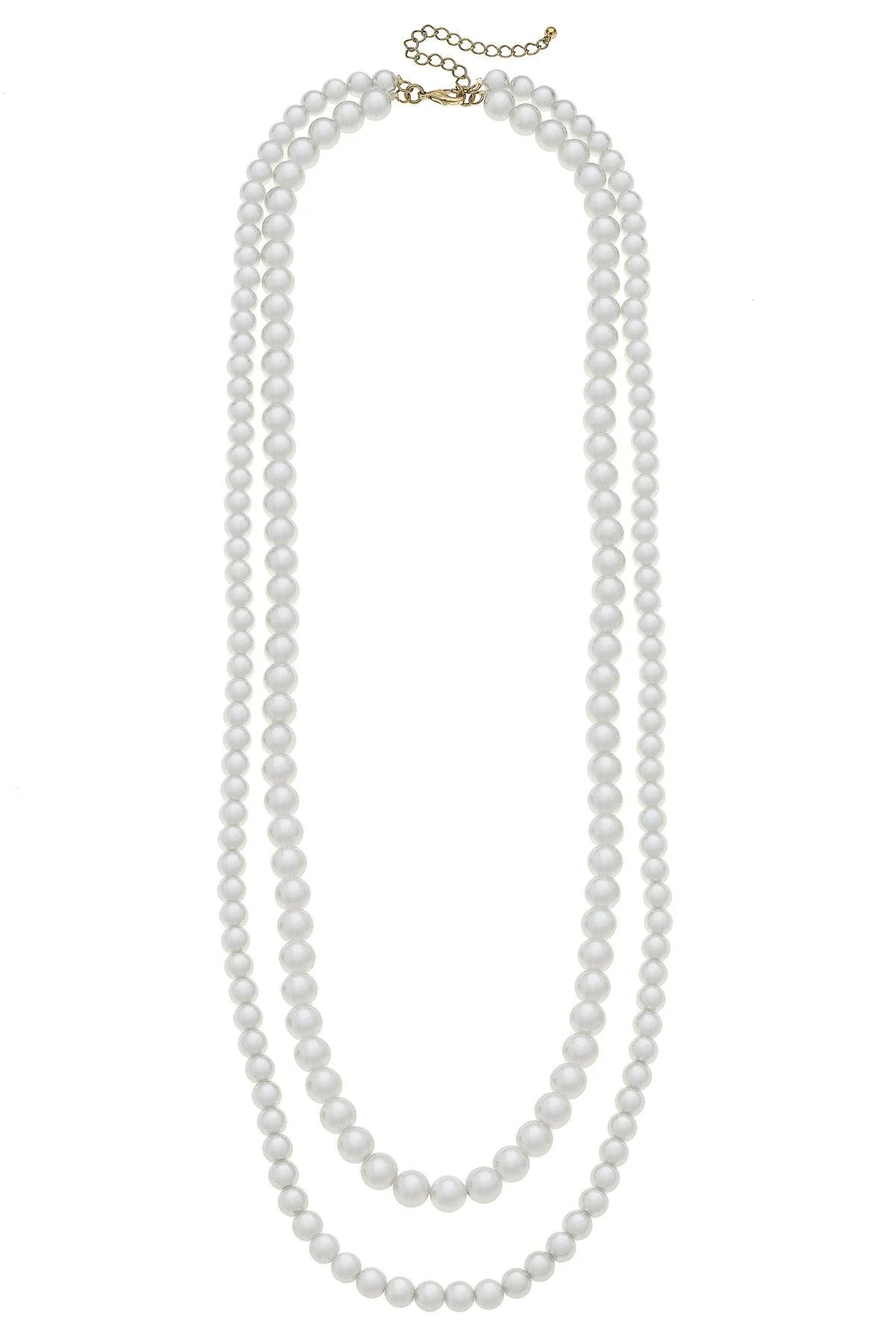 Elizabeth 2-Row Classic Pearl Necklace