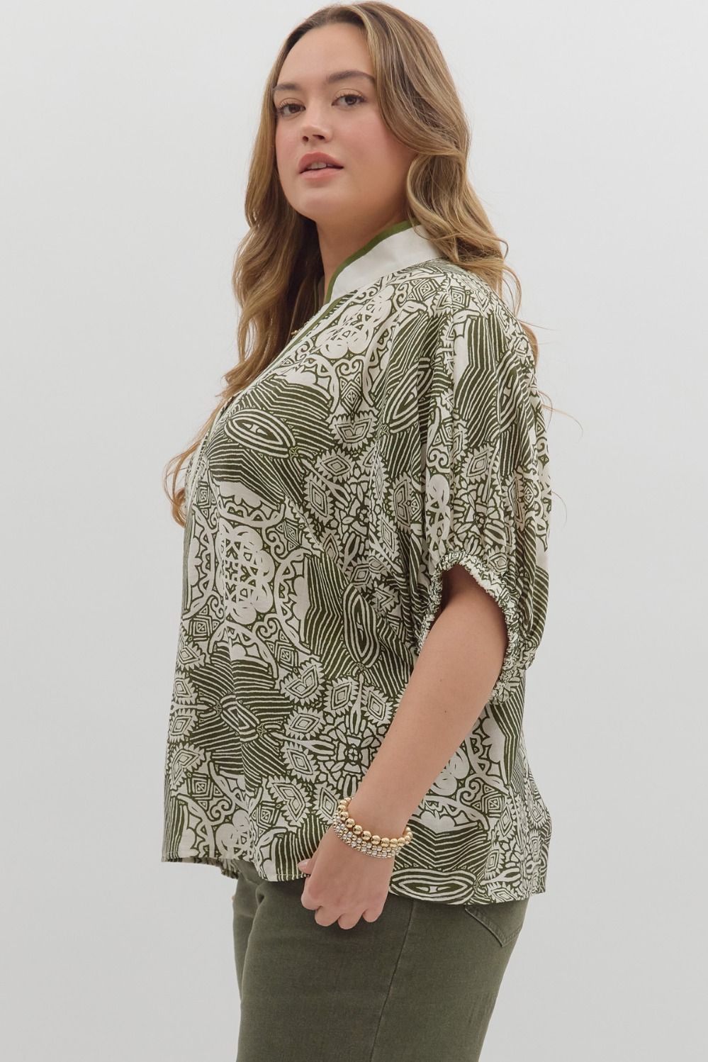 Pattern Pop Top