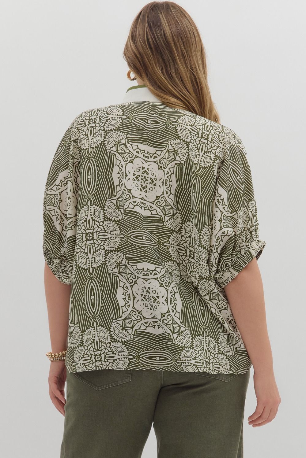 Pattern Pop Top