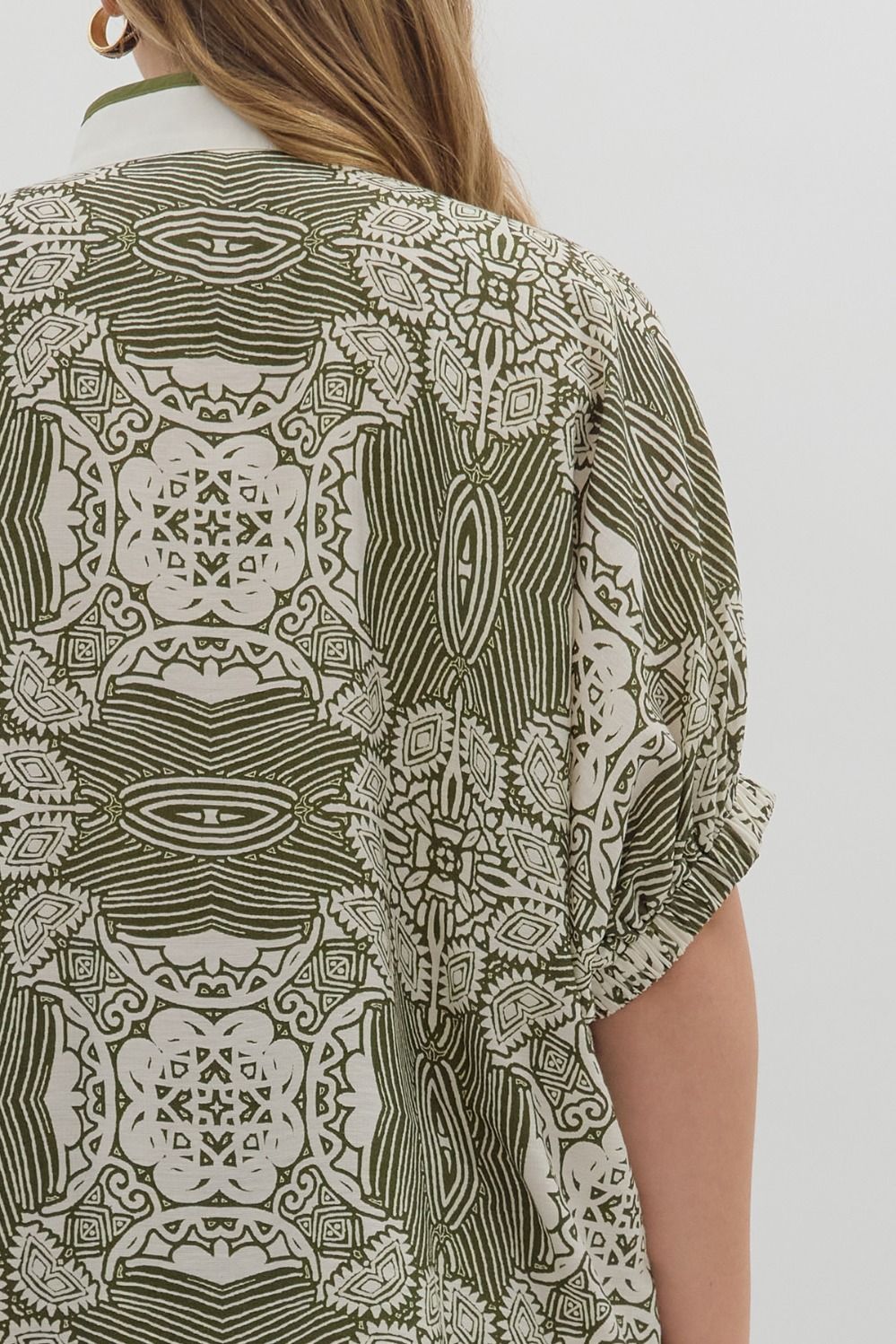 Pattern Pop Top
