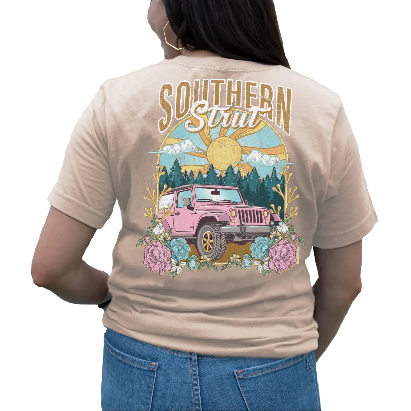 Jeep Sunrise Tee | Southern Strut
