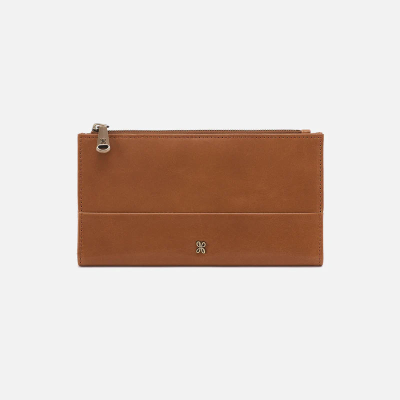 Jill Large Bifold Wallet | Polished Leather | HOBO