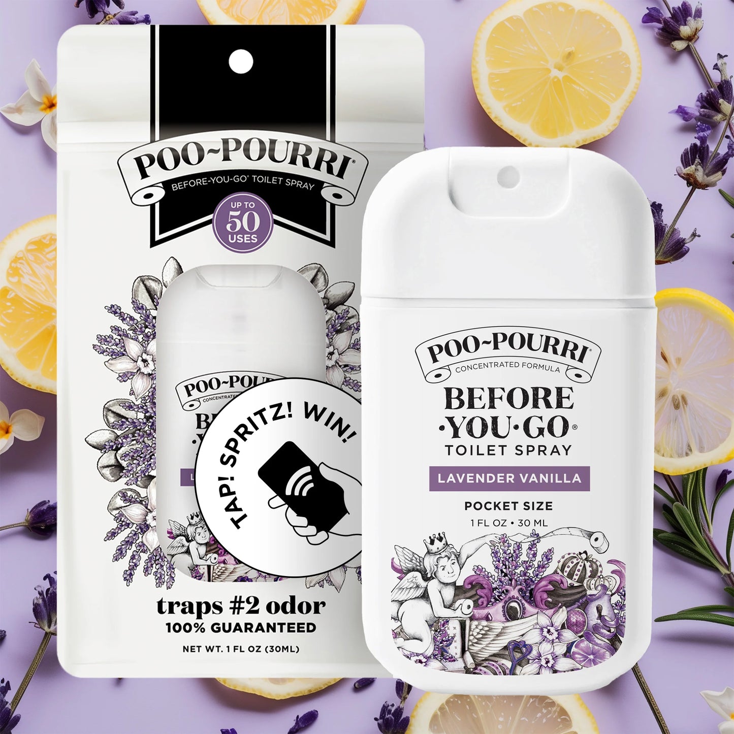 Pocket Sprayer | 50 Uses | Poo-Pourri
