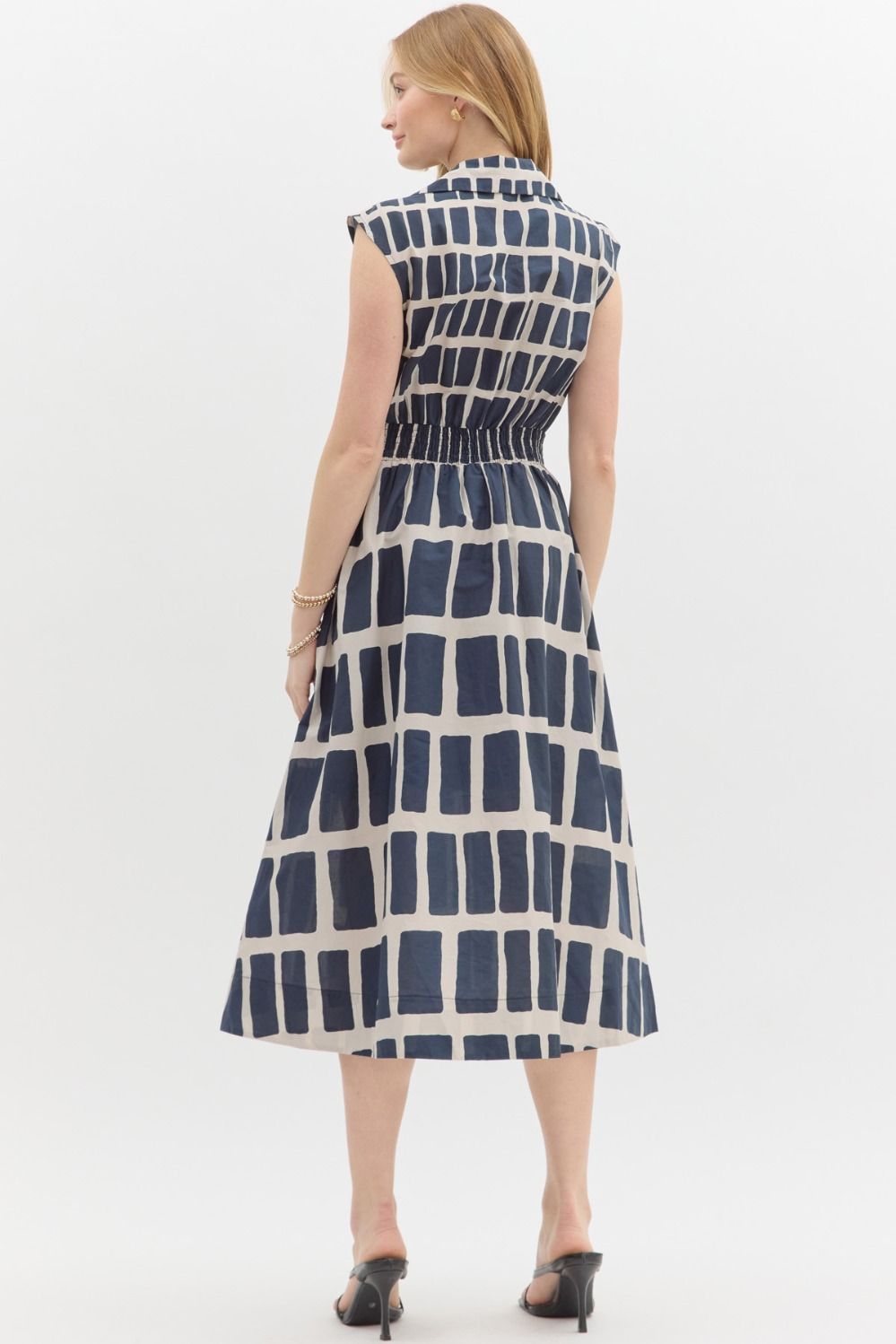 Abstract In Love Midi Dress