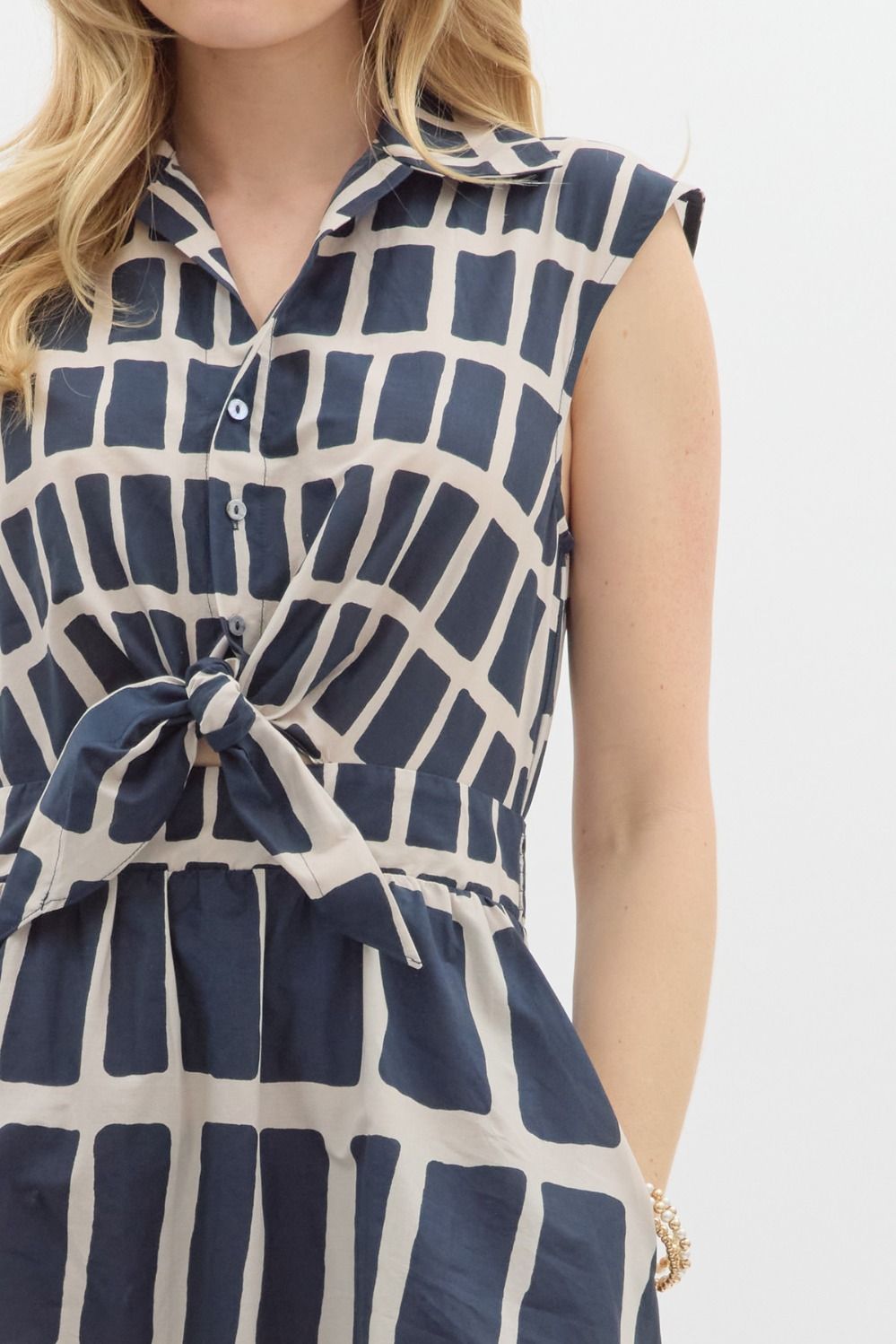 Abstract In Love Midi Dress