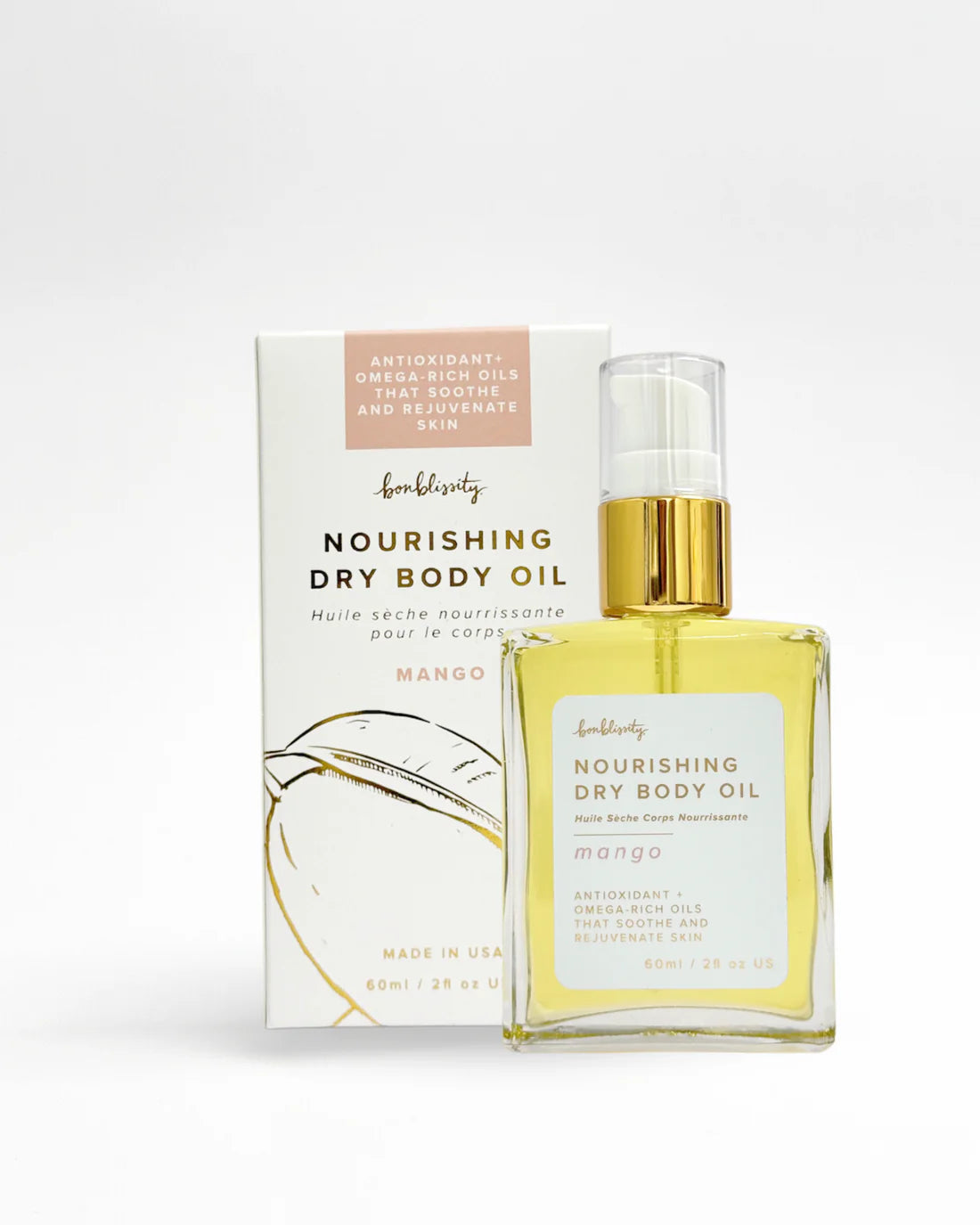 Nourishing Dry Body Oil | 2fl oz | Bonblissity
