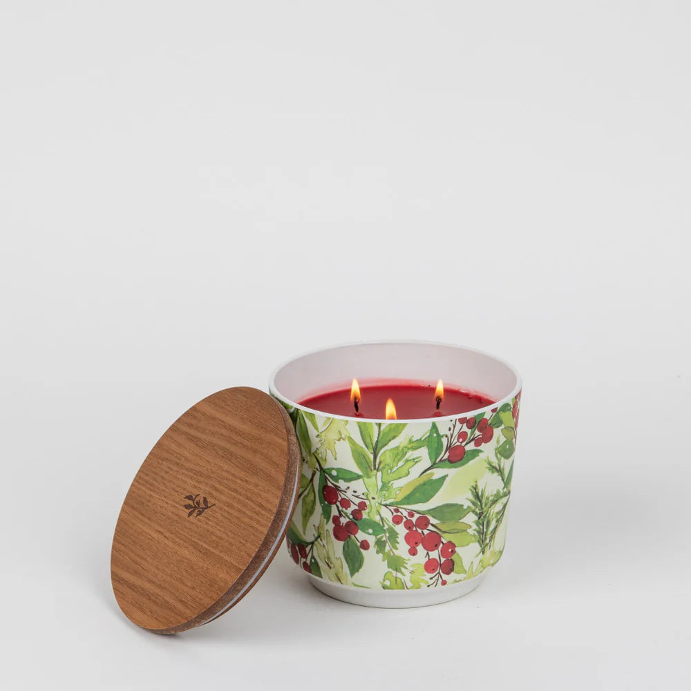 3-Wick Candle | Greenleaf
