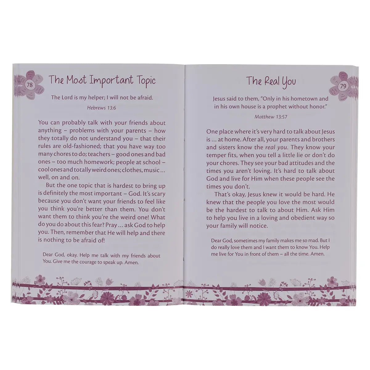 Mini Devotions For Girls Softcover Kid Book