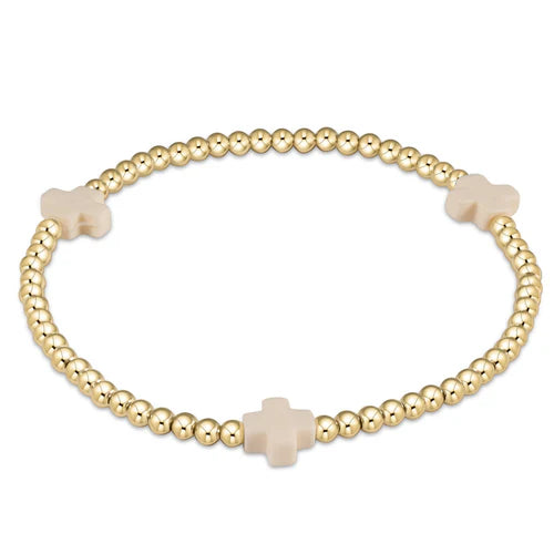 Signature Cross Gold 3mm | egirl | enewton