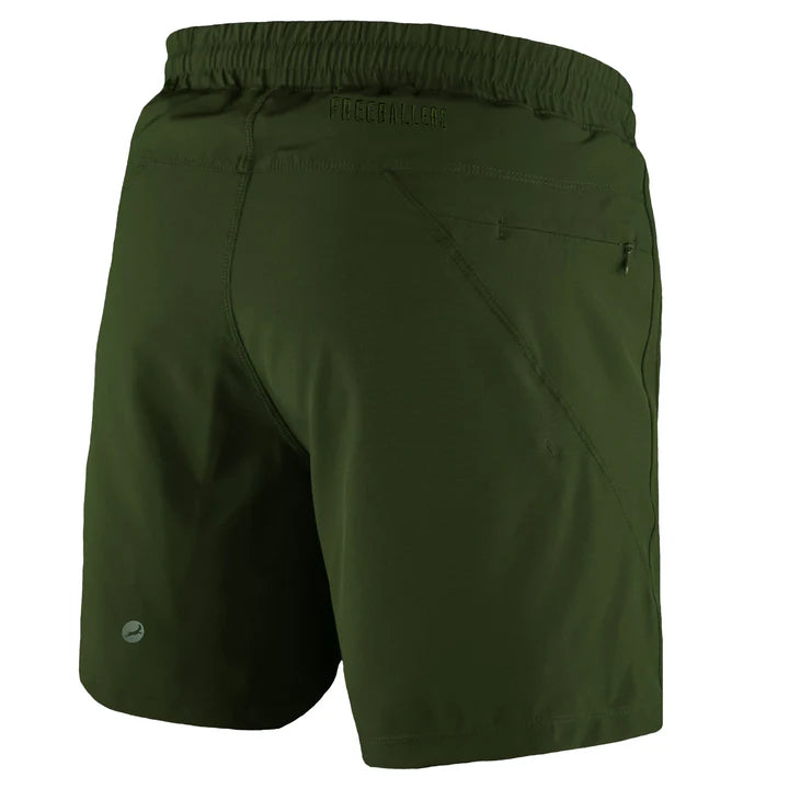 Olive | FreeBallers Shorts | Youth