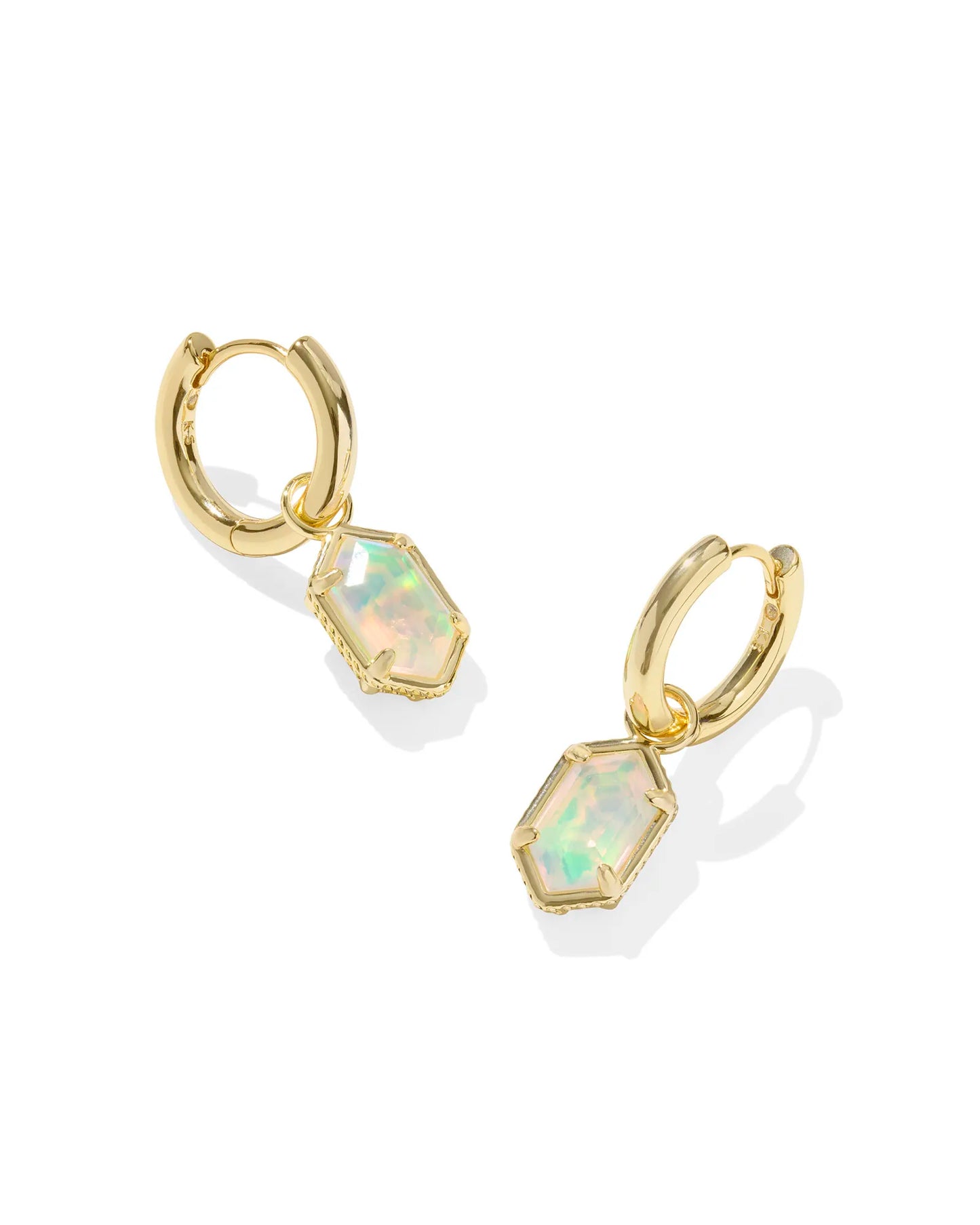Hallie Gold Huggie Earrings