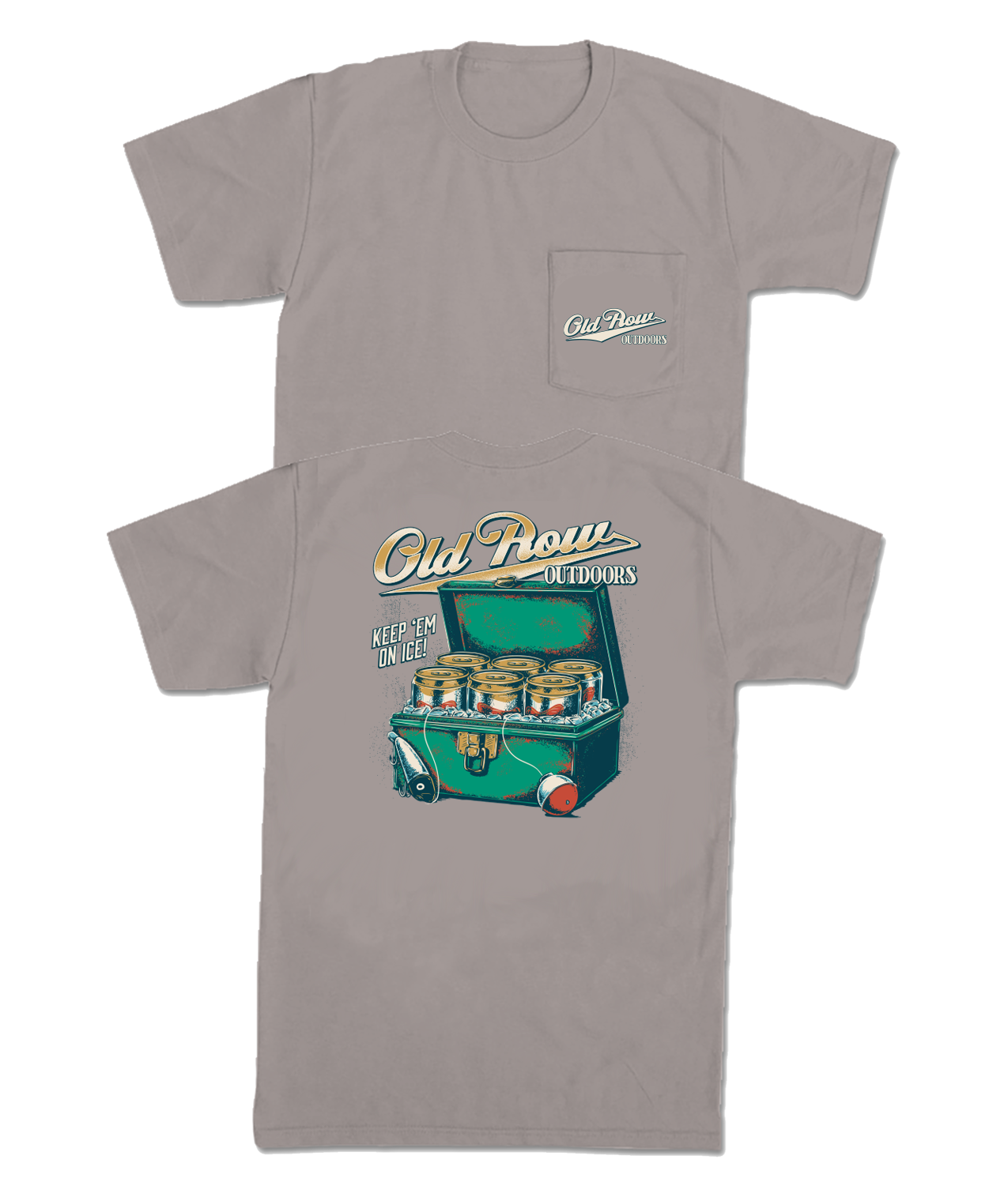 Keep Em On Ice Pocket Tee | Old Row