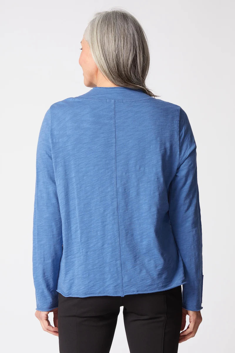 Rolled Neck Cardigan