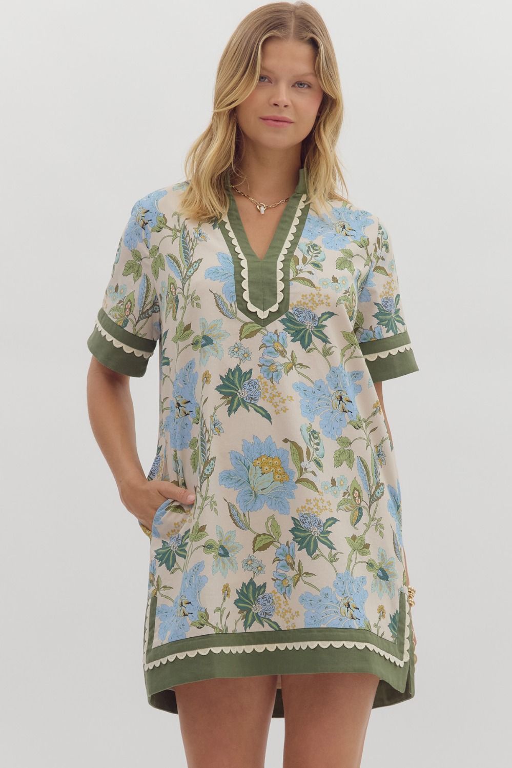 Wildflower Pop Mini Dress