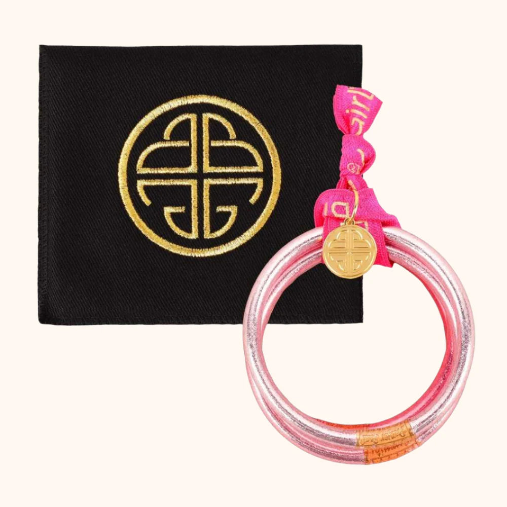 Carousel Pink All Weather Bangles | Set Of 4 | BuDhaGirl