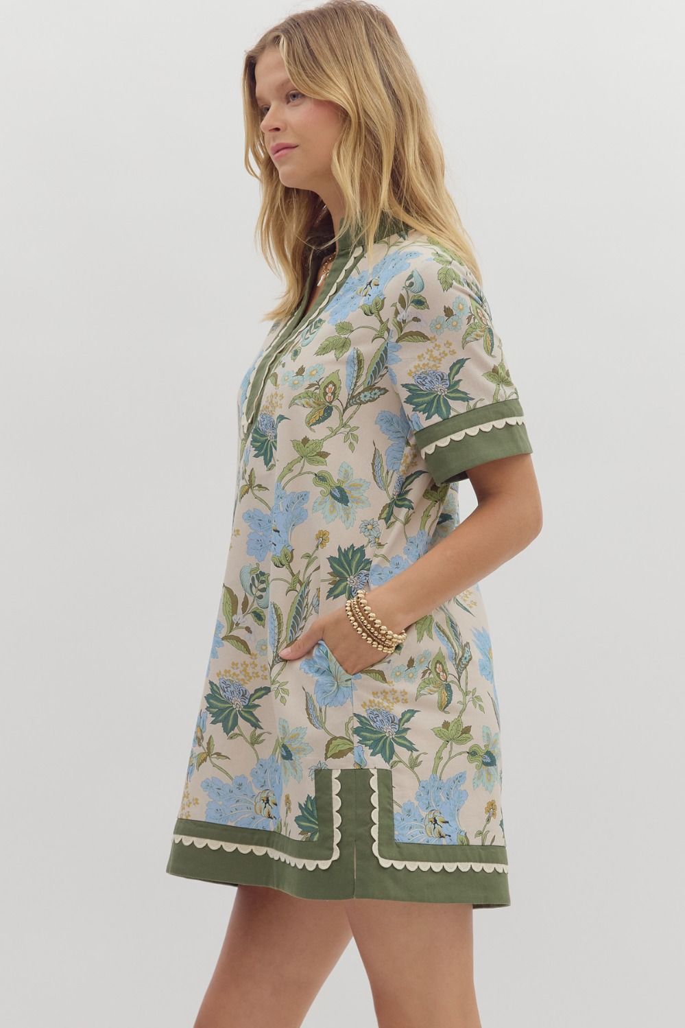 Wildflower Pop Mini Dress