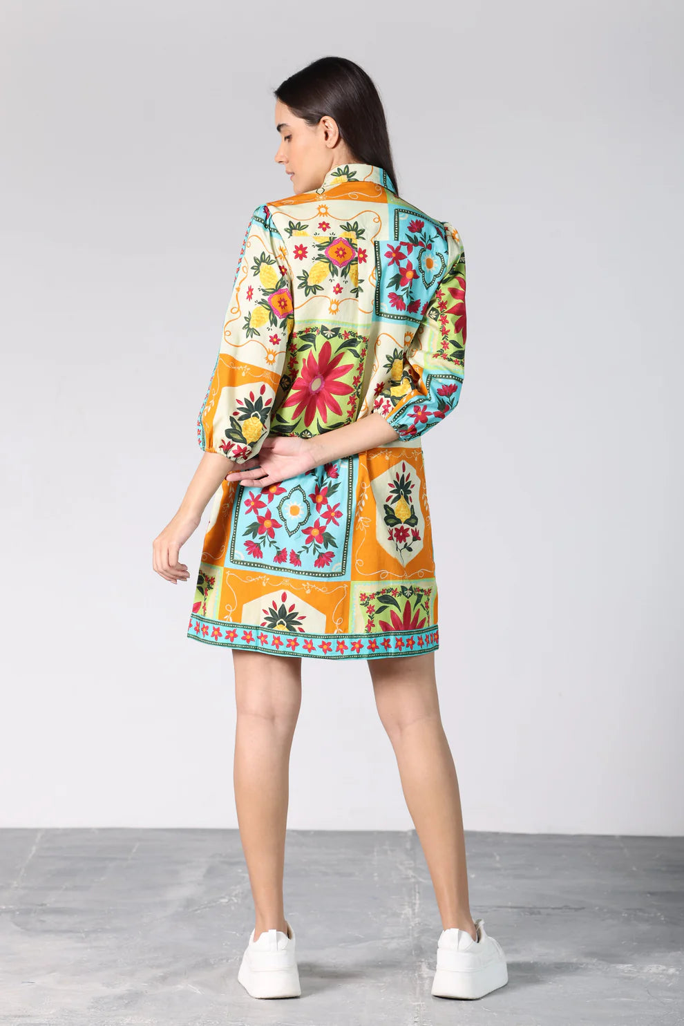 Patchwork Ava Dress
