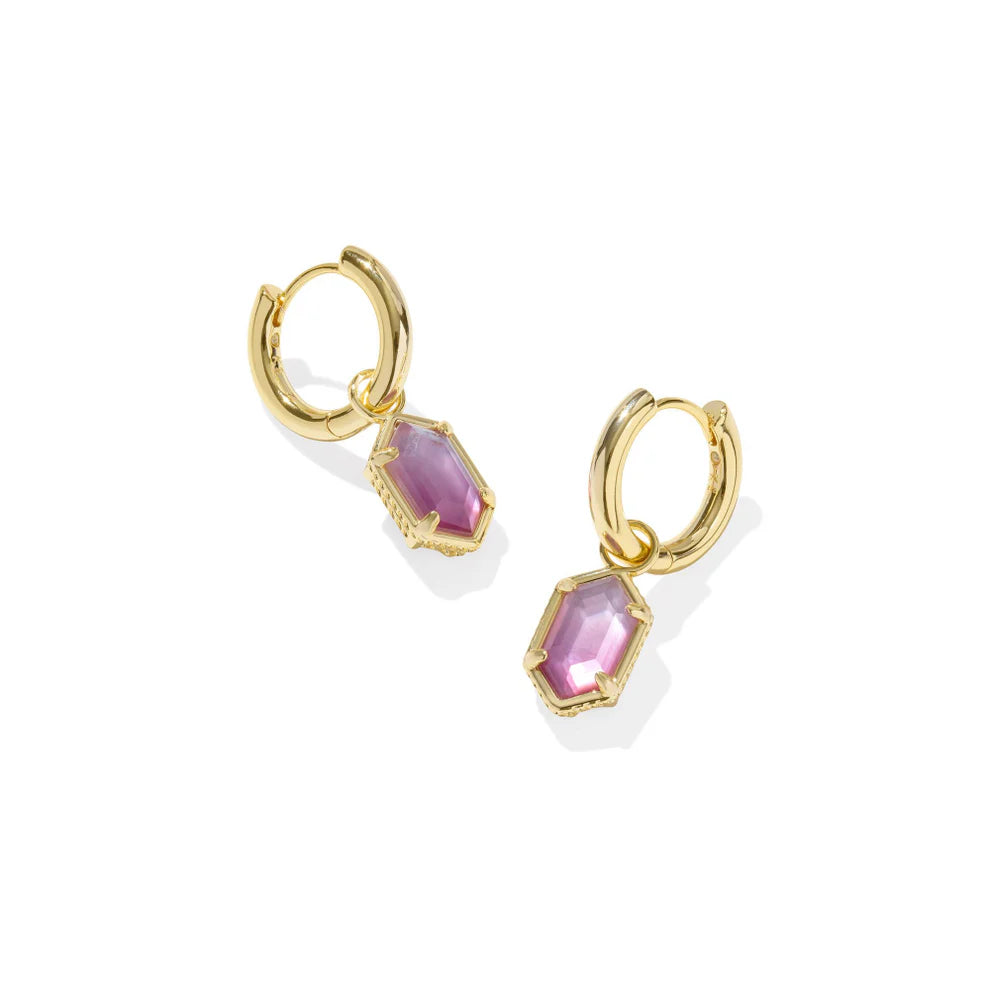 Hallie Gold Huggie Earrings