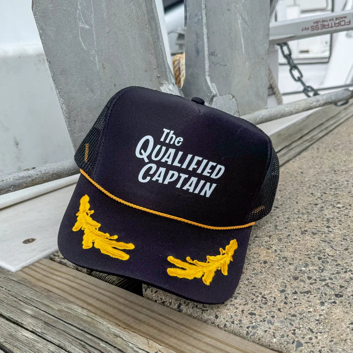 Captain Foamie Trucker Hat | The Qualified Captain