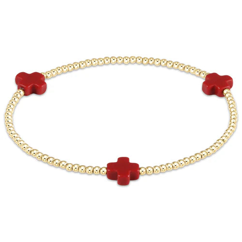 Signature Cross Gold 3mm | egirl | enewton