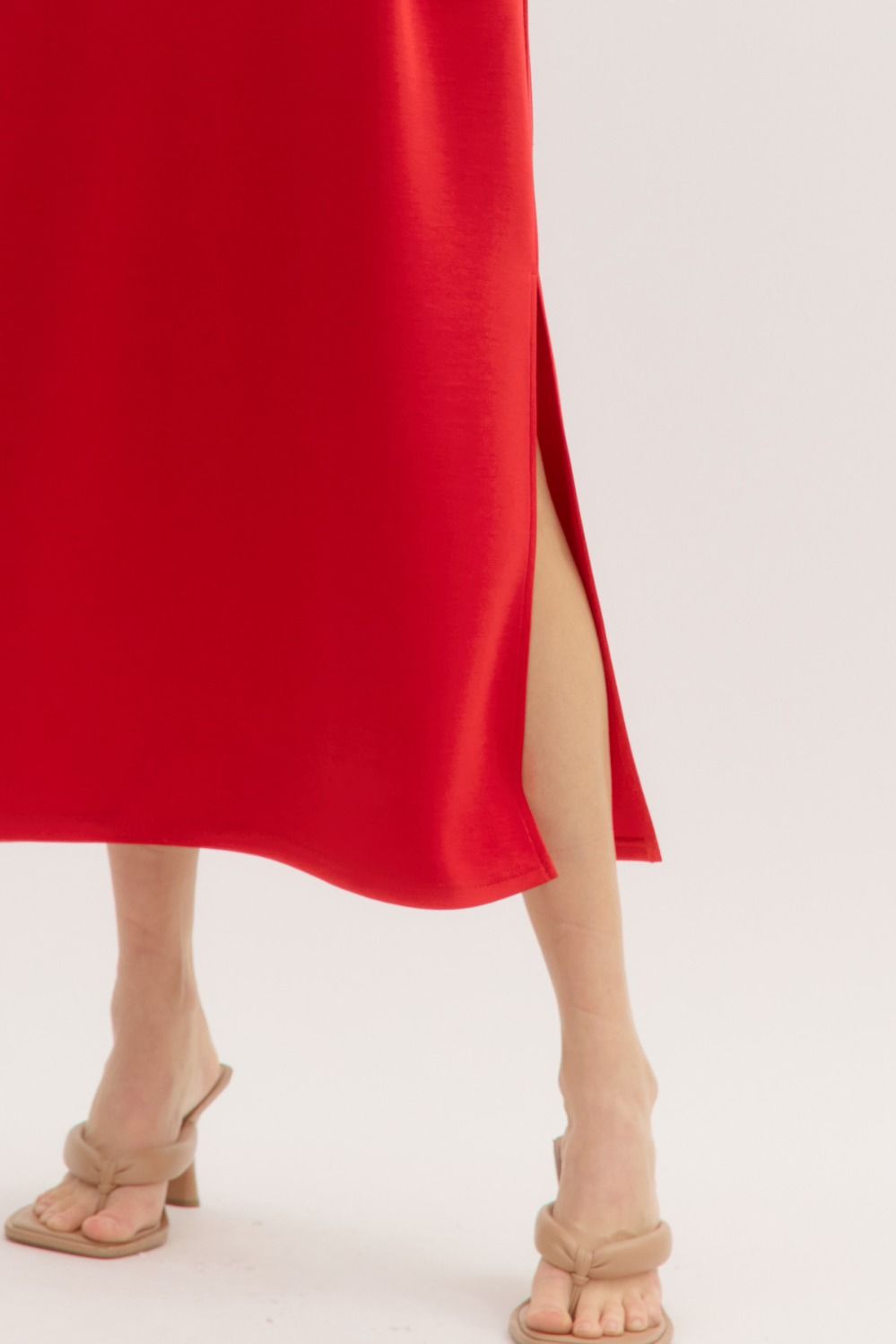 Soft Flow Midi Dress