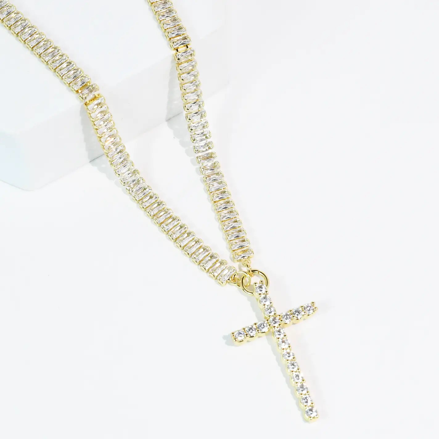The Royale Cross Necklace