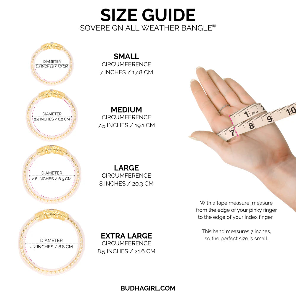 Sovereign All Weather Bangle | Set Of 1 | BuDhaGirl