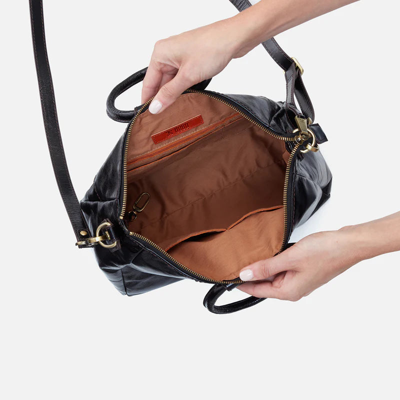 Sheila Medium Satchel | Polished Leather | HOBO
