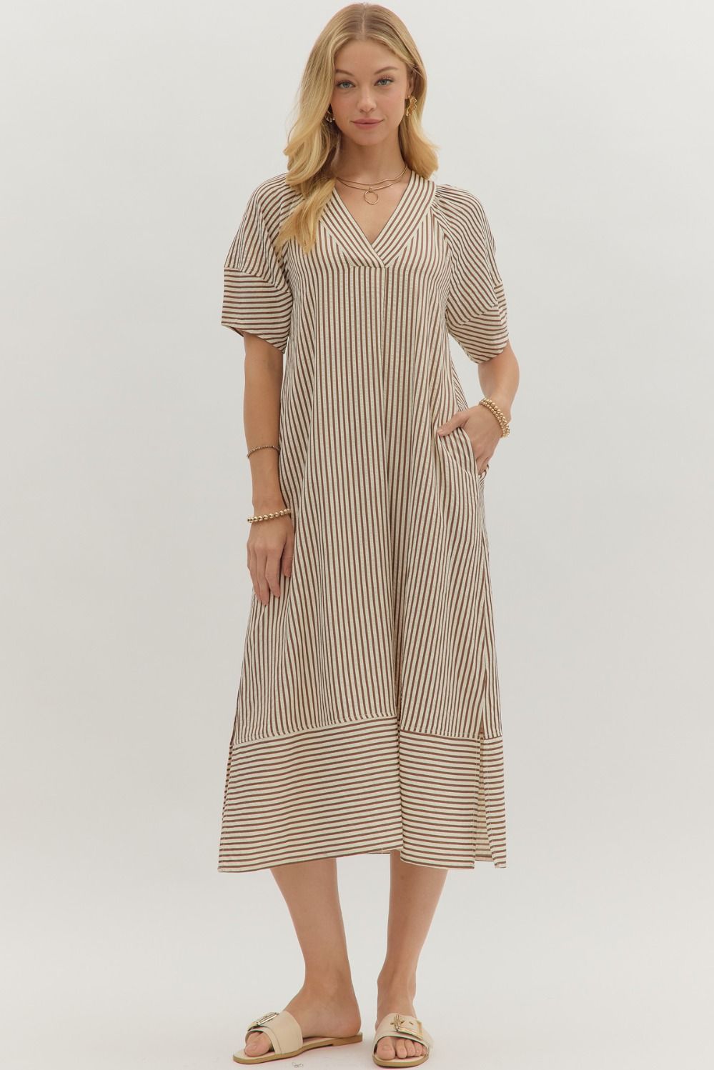 Linear In Love Dress