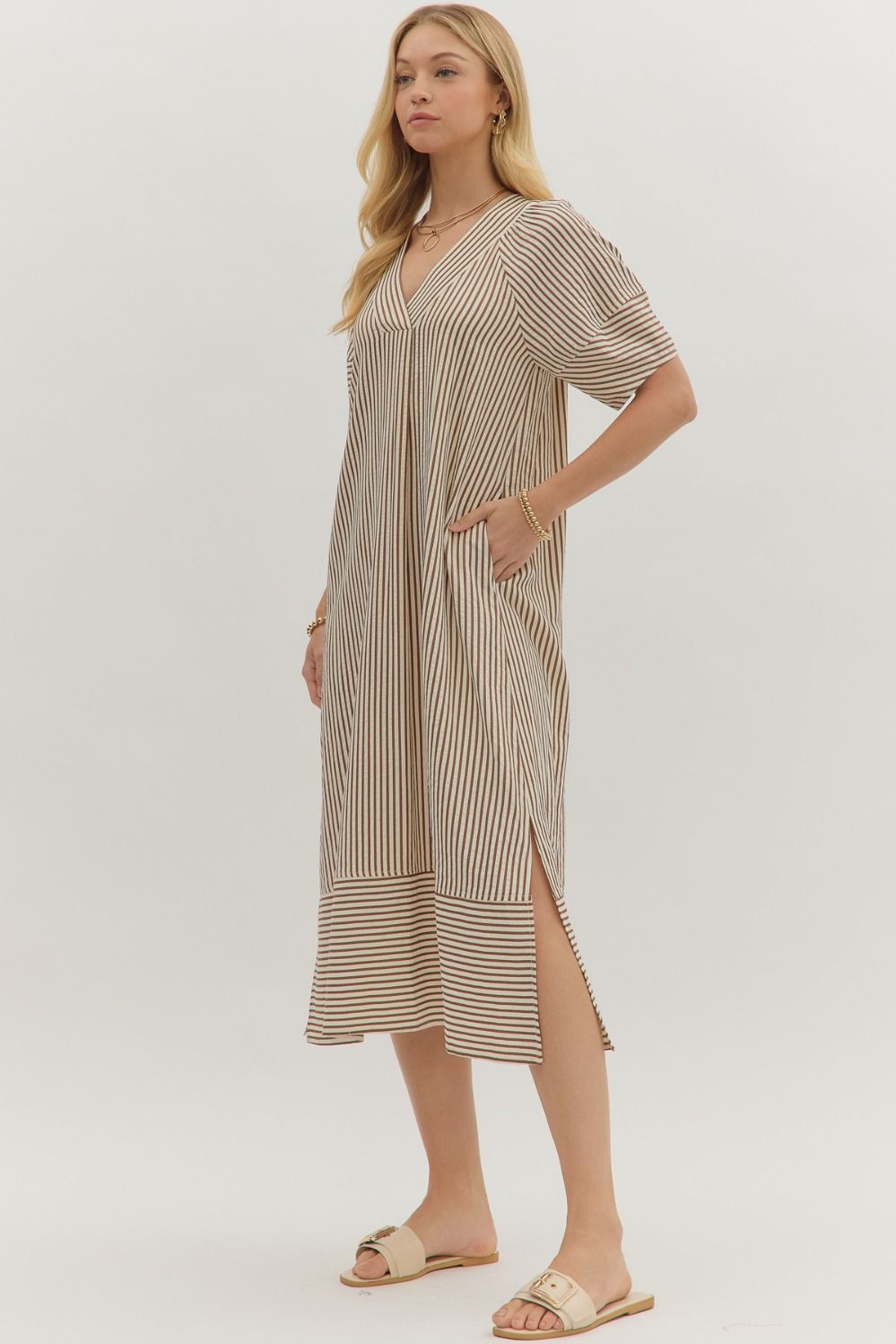 Linear In Love Dress
